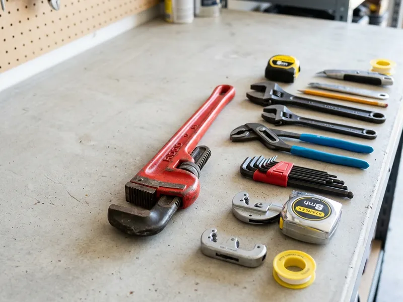 Professional plumbers in Lyford, IN equipped with top-tier tools for residential and commercial plumbing services.